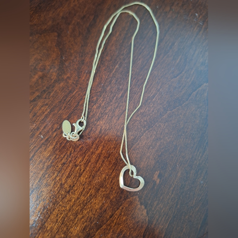 ❤️💕Gold Heart Pendant Necklace